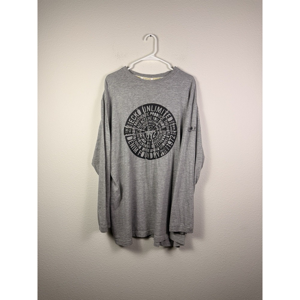 Vintage 2000 Ecko  Unlimited NYC Long Sleeve ‎ Sz XXL